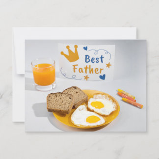 Lycklig Fars dag Vykort