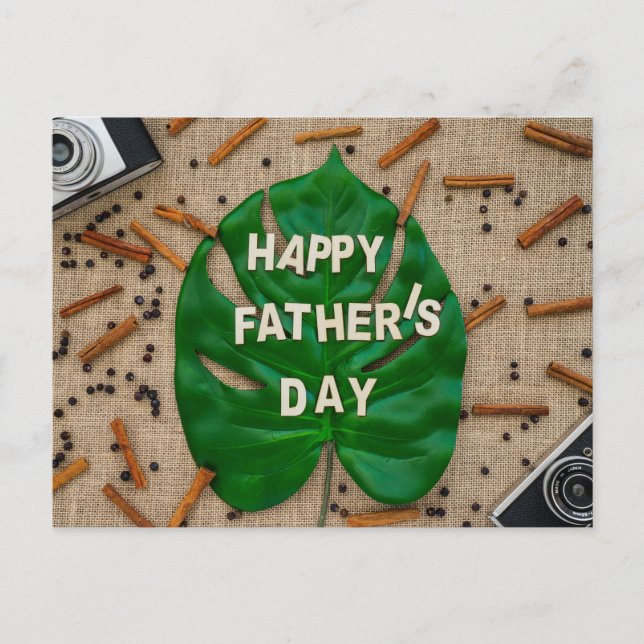 Lycklig Fars dag Vykort (Framsida)