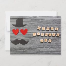 Lycklig Fars dag Vykort