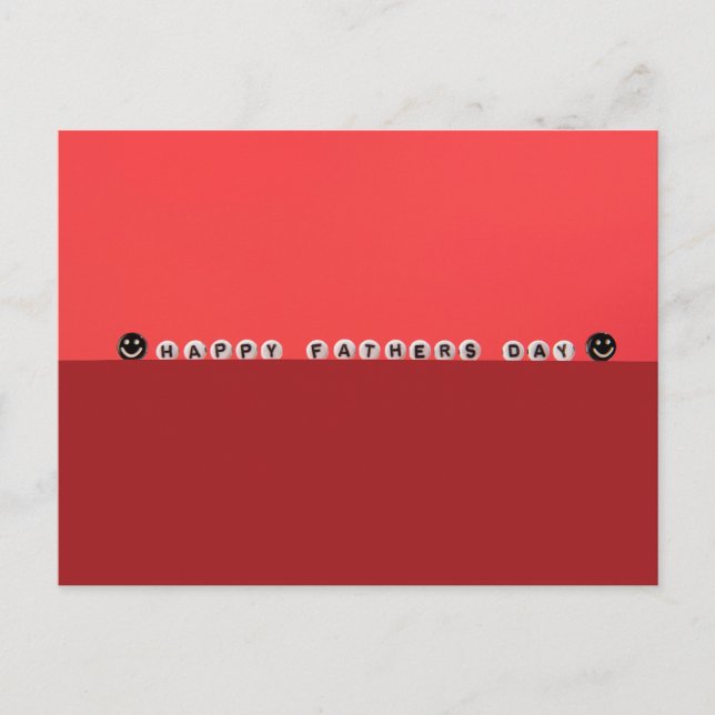 Lycklig Fars dag Vykort (Framsida)