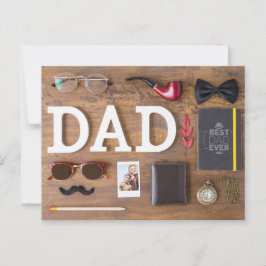 Lycklig Fars dag Vykort