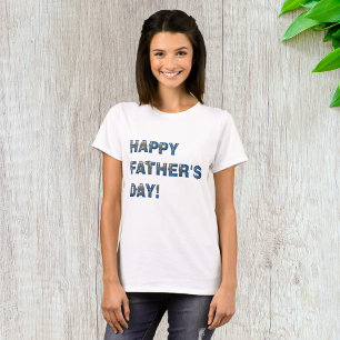 Lycklig Fars dag Womens T-Shirt