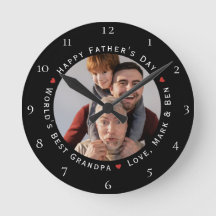 Lycklig Fars dag World's Best Grandpa Coola Trendi