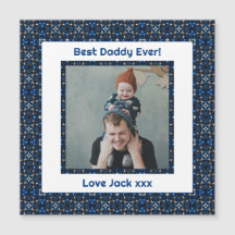 Lycklig Far's Day Best Pappa Pappa Aldrig Blue Pho