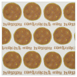 Lycklig Fasnacht Fastnacht Day Påsk Lent Donut Tyg