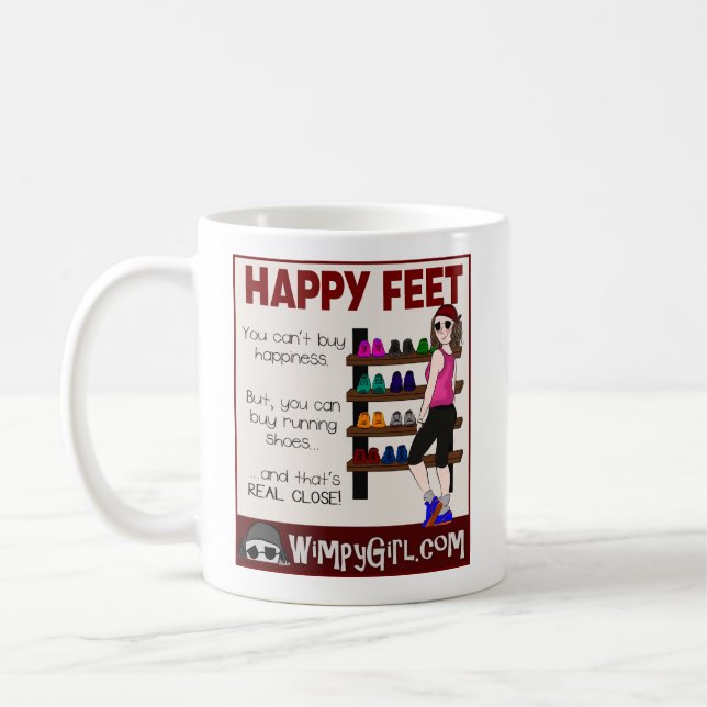 Lycklig Feet Kaffemugg (Vänster)
