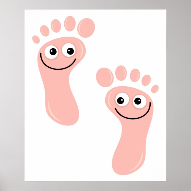 Lycklig Feet Poster (Framsidan)