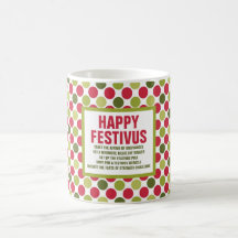 Lycklig Festivus Helgdag Mugg av ©NHC
