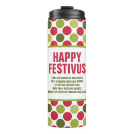 Lycklig Festivus Resemugg/Thermal Tumbler av ©NHC