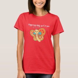 Lycklig-fjäril T Shirt