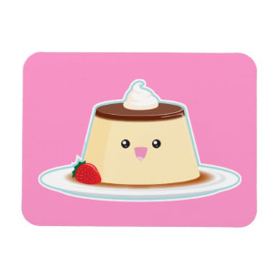 Lycklig Flan Magnet