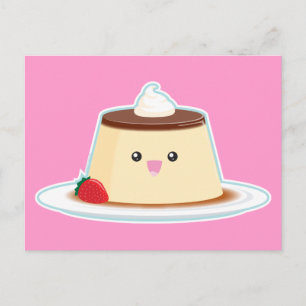 Lycklig Flan Vykort