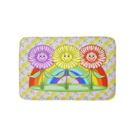 Lycklig Flower Bath Mat Badrumsmatta