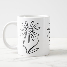 LYCKLIG FLOWER Jumbo Mugg