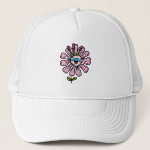 Lycklig Flower Keps