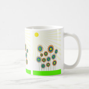Lycklig Flowers Kaffemugg