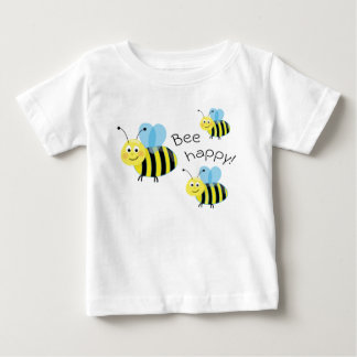 Lycklig flygande bin Cute Bee Lycklig T Shirt