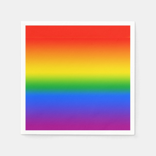 Lycklig Födelsedag Gay Pappersservett (Framsidan)