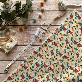 Lycklig födelsedag Tecknad Fåglar som anses vara f Tyg