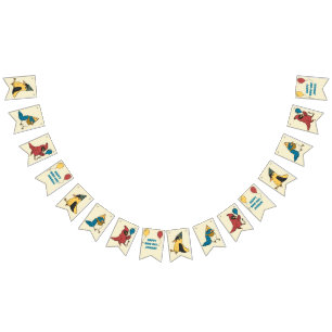 Lycklig födelsedag Tecknad Fåglar som anses vara f Vimplar