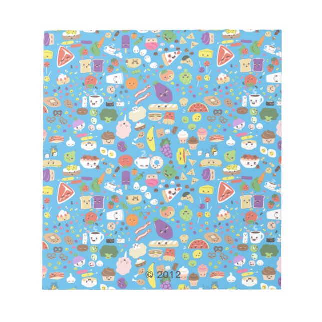 Lycklig Food Anteckningsblock (Framsida)