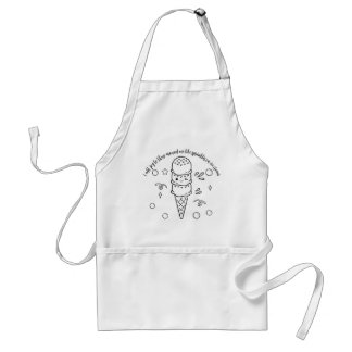Lycklig Food Apron Förkläde
