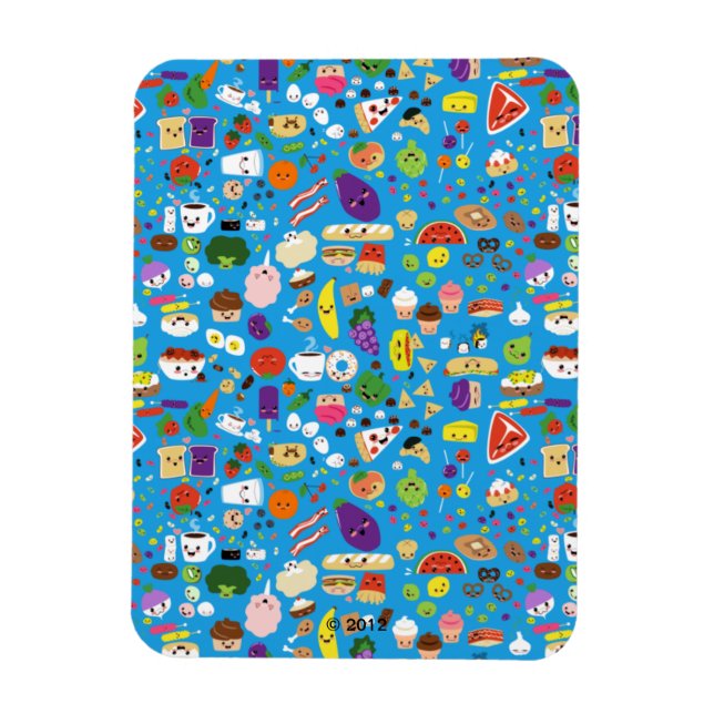 Lycklig Food Magnet (Vertikal)