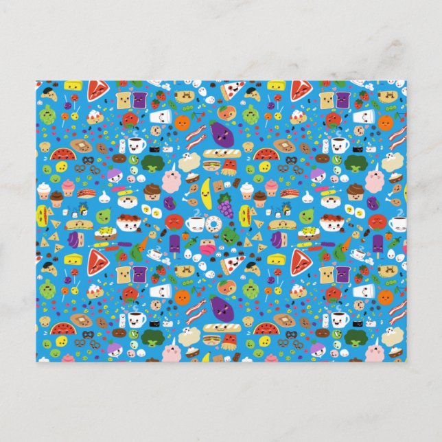 Lycklig Food Vykort (Framsida)