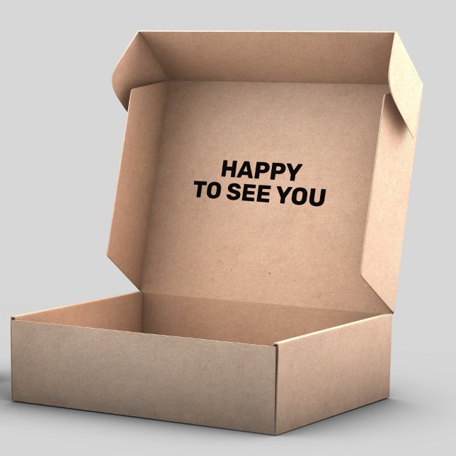Lycklig för att träffa dig, Packaging Stämpel (Skapare uppladdad)