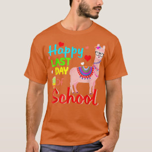 Lycklig förra dagen för skollärare eller Student T Shirt