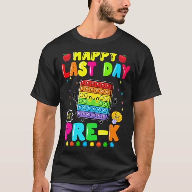 Lycklig förra dagen, före K-post, är det Fidget Le T Shirt (Framsida)