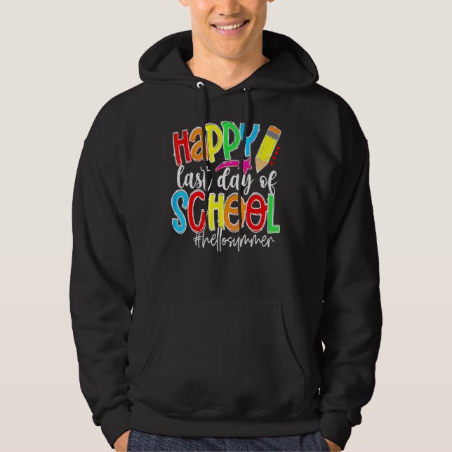 Lycklig förra dagen, Hej sommar F Hoodie (Framsida)