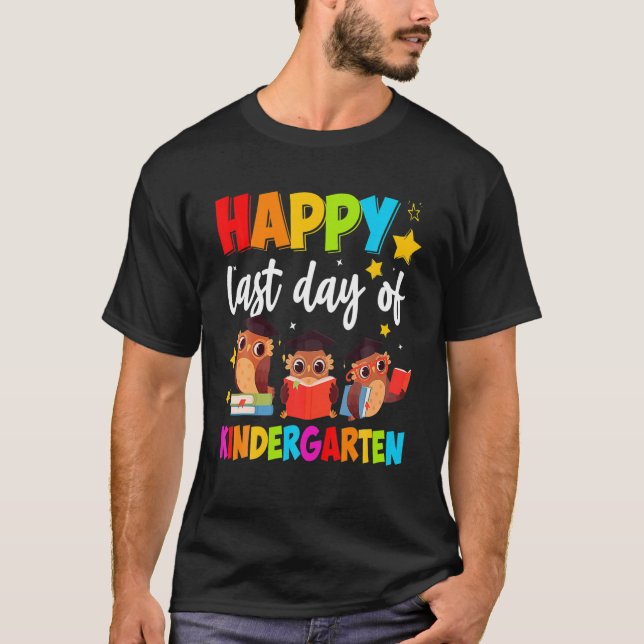 Lycklig förra dagen, Kindergarten Lärare Student B T Shirt (Framsida)