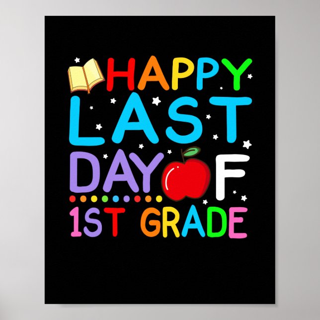 Lycklig förra dagen Klass Studenten Poster (Framsidan)