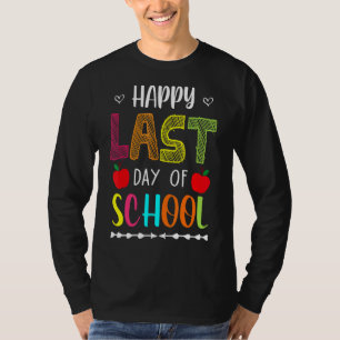 Lycklig förra dagen: Lärarfrid för sommarbrasslare T Shirt