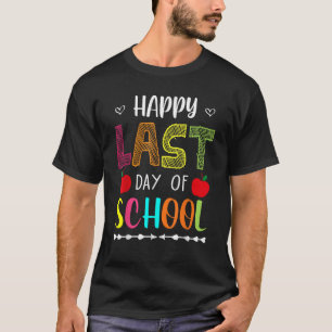 Lycklig förra dagen: Lärarfrid för sommarbrasslare T Shirt