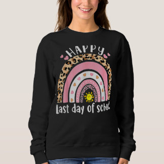 Lycklig förra dagen, leopard Rainbow Boys Girl T Shirt