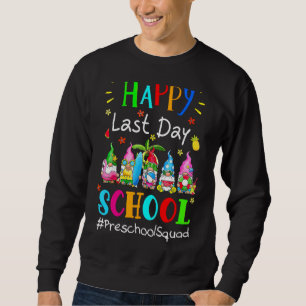 Lycklig, förra dagen, skolans förskoleenhet Squad Lång Ärmad Tröja