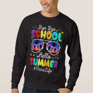 Lycklig förra dagen, sommaruppehållet i skolan Par Lång Ärmad Tröja