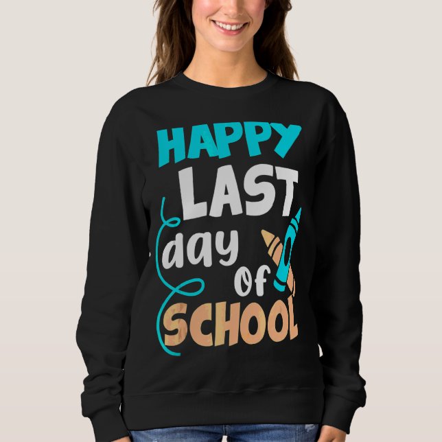 Lycklig förra dagen, Student Graduatio för skollär T Shirt (Framsida)