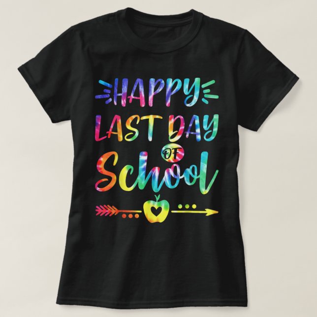 Lycklig förra dagen, Studenter och lärosätet Tie D T Shirt (Design framsida)