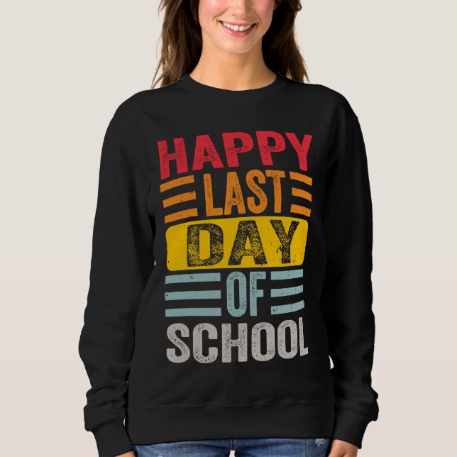 Lycklig förra dagen, undervisare i Student Grad, T Shirt (Framsida)