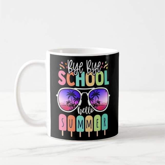 Lycklig förra Hejen: "Hej då, hej då, skolan" Sum Kaffemugg (Vänster)