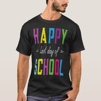Lycklig förra Hejen i skolan, sommaren Studenten T Shirt