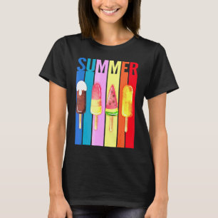 Lycklig förra Hejen sommarisgrädde från  i skolan T Shirt