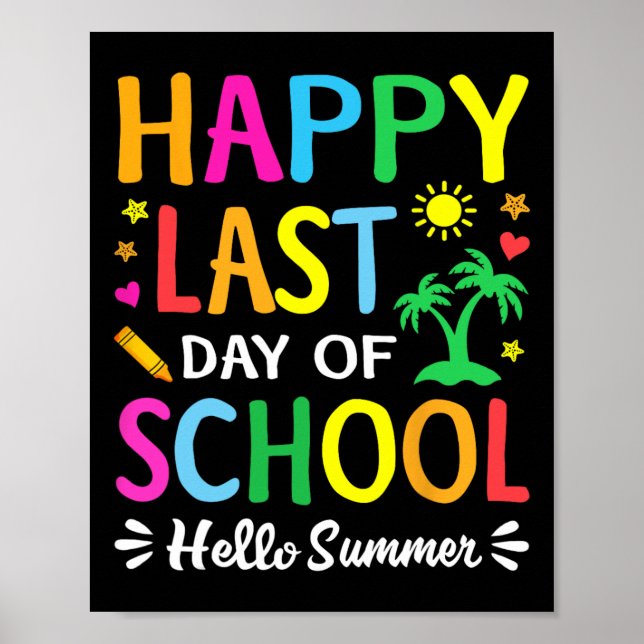 Lycklig förra Hejen Studenter och  sommaren Poster (Framsidan)
