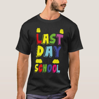 Lycklig förra skoldagen 1 t shirt