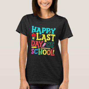 Lycklig förra skollärardagen i Student T Shirt