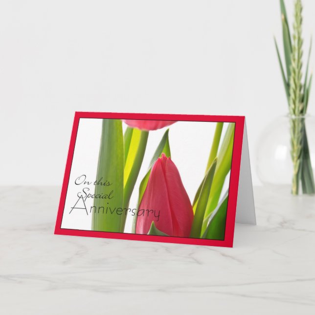 Lycklig första årsdagen kort (Framsida)