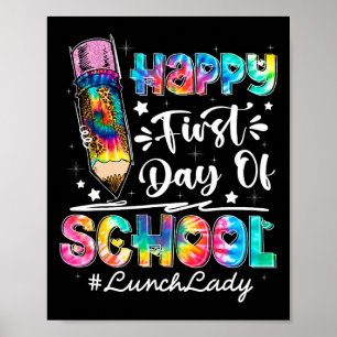 Lycklig första dag då skolteamet lanserade Dam til Poster